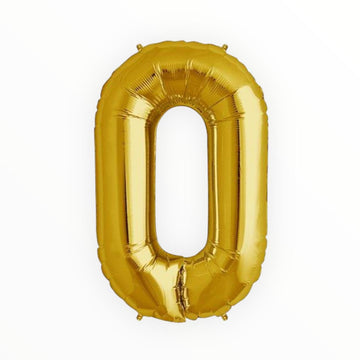 40" Number Foil 0-9-Golden