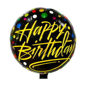 Happy Birthday Single Piece Foil Balloon