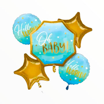Oh Baby 5 Piece Foil Balloon