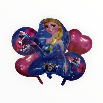 Frozen 5 Piece Theme Foil Balloon