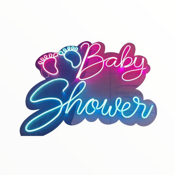 Acrylic Neon Baby Shower