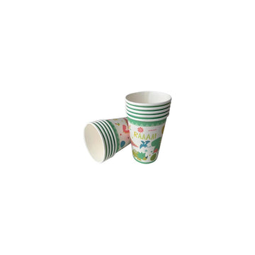 Dino Theme Paper Cups