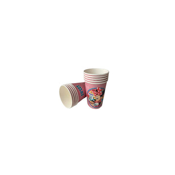 Minnie Mouse Theme Paper Cups