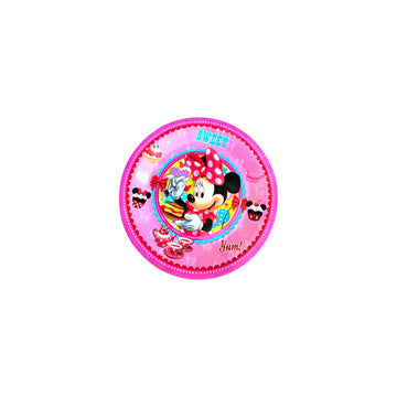 Minnie Mouse Theme Paper Food Plates