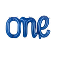 One foil blue for birthday party decorations by party supplies hub