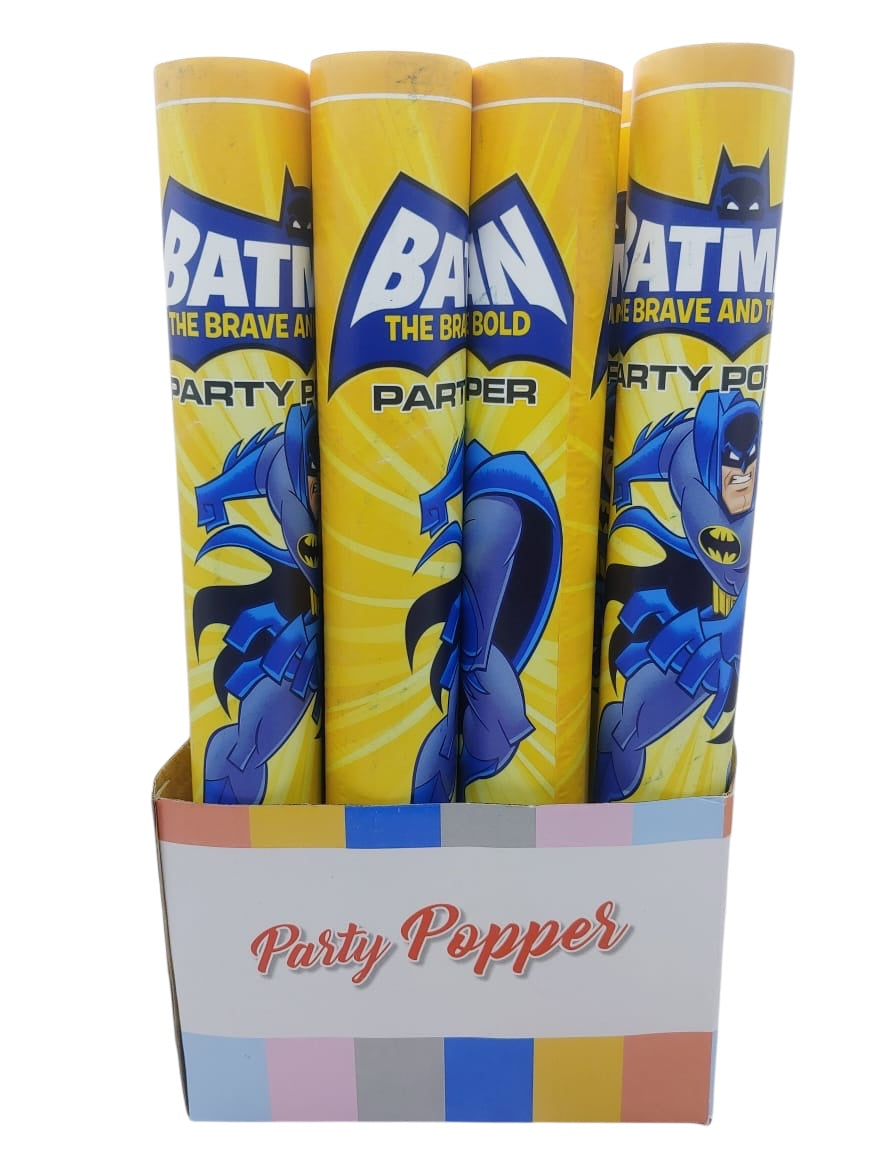 Avenger theme party popper for birthday parties and decorations by party supplies hub
