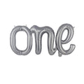One foil Silver for birthday party decorations by party supplies hub