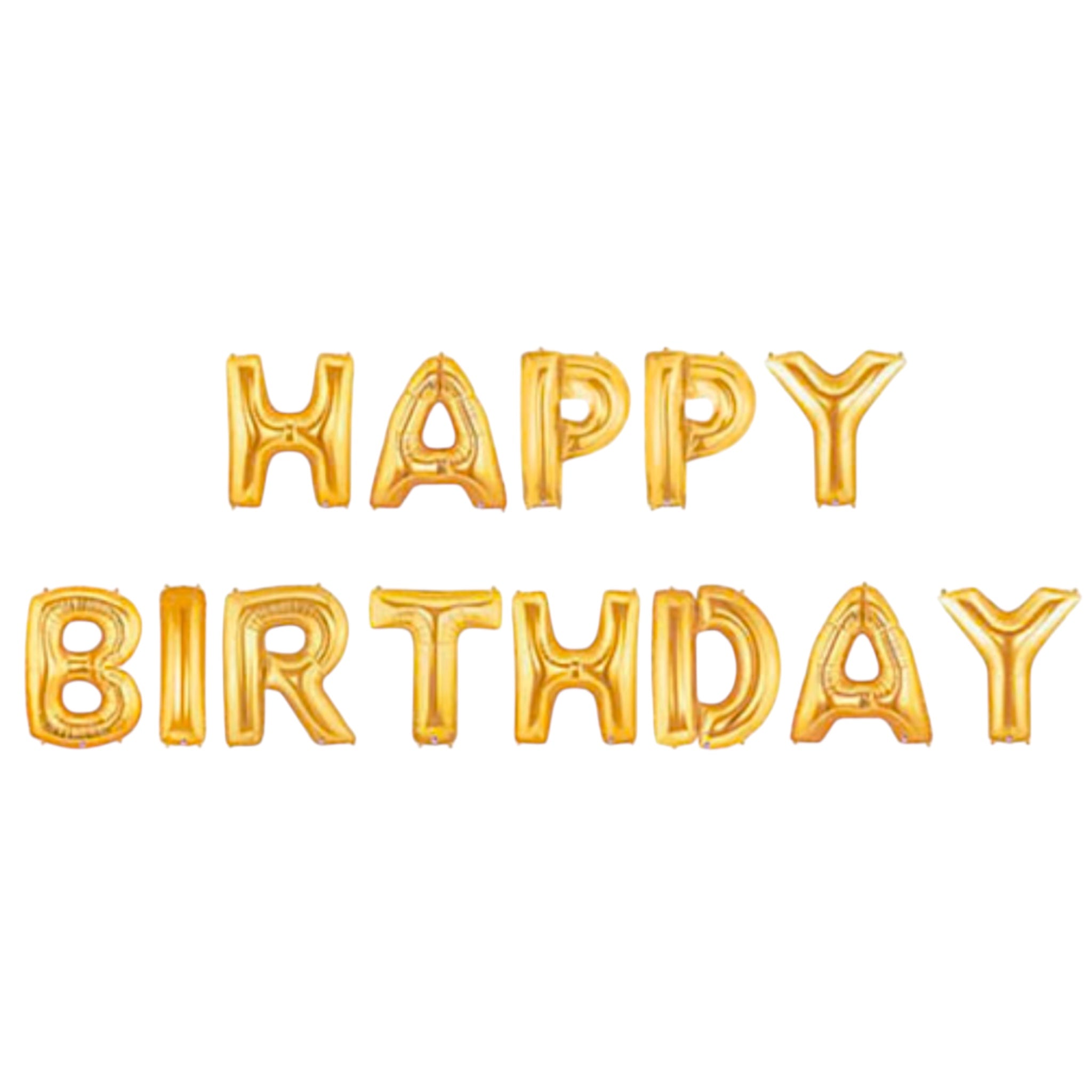 Happy Birthday Foil Banner