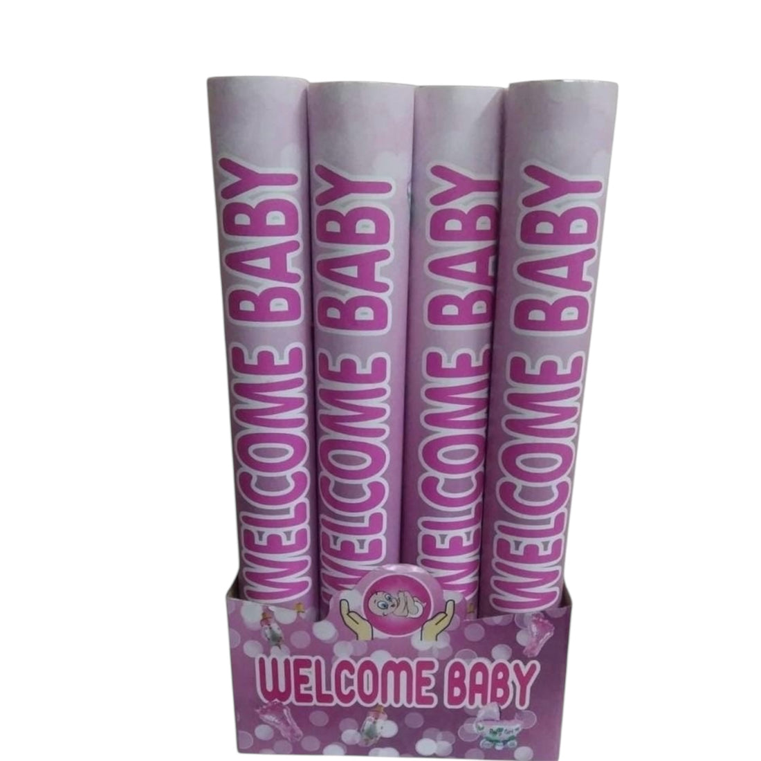 Baby shower party poppers for birthday  celebrations by party supplies hub