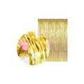 Gold Frill curtain for birthday decorations