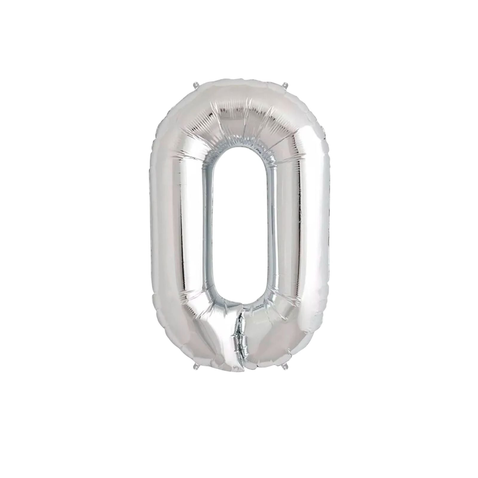 32" Number Foil 0-9-Silver