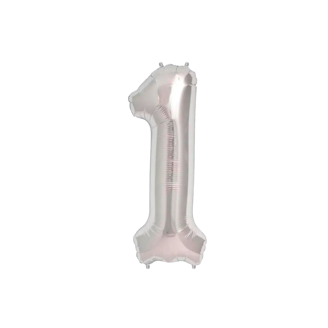 32" Number Foil 0-9-Silver