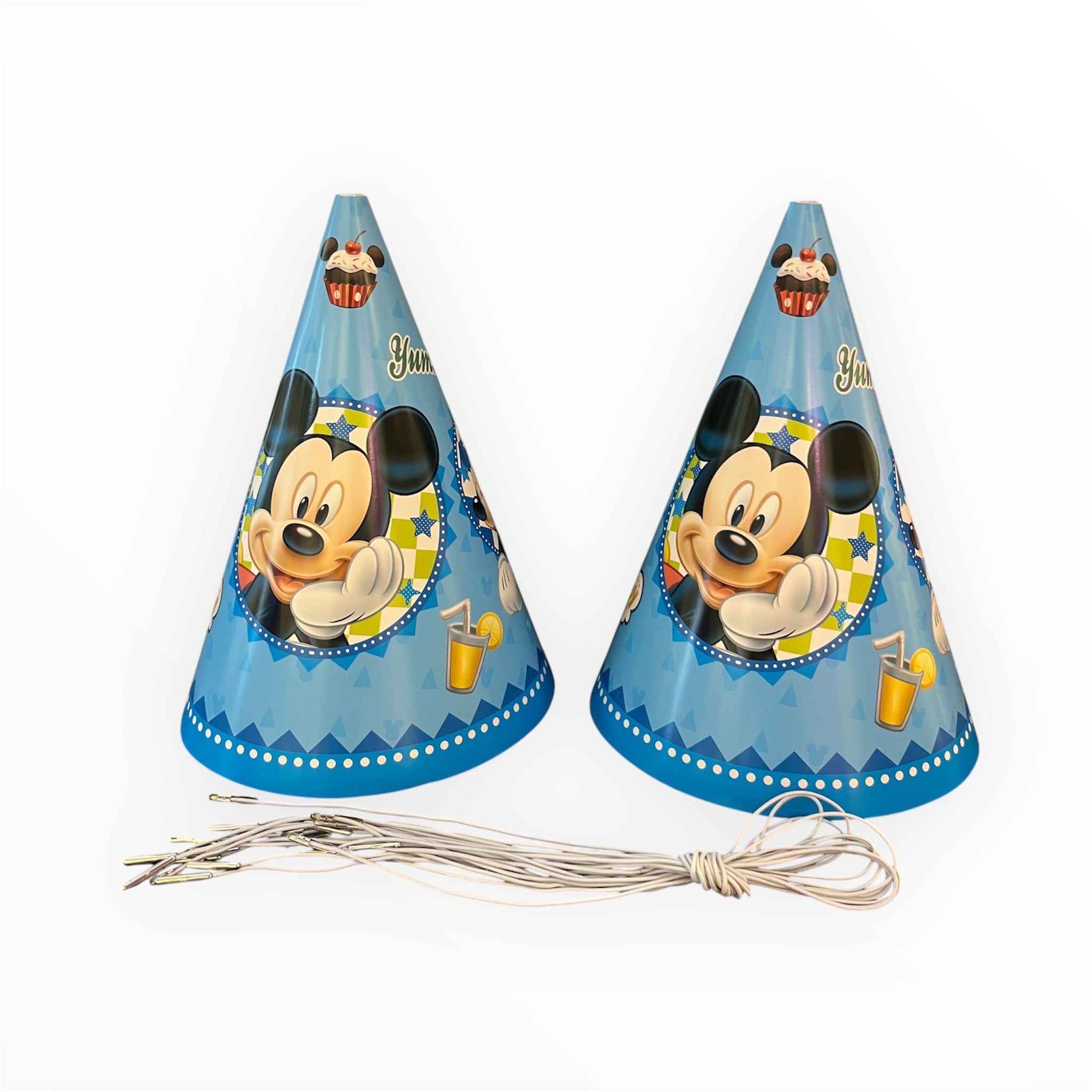 Mickey Mouse Theme Birthday Caps