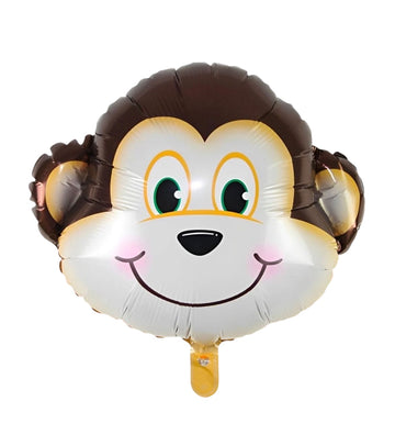 Monkey Shaped Foil Balloon