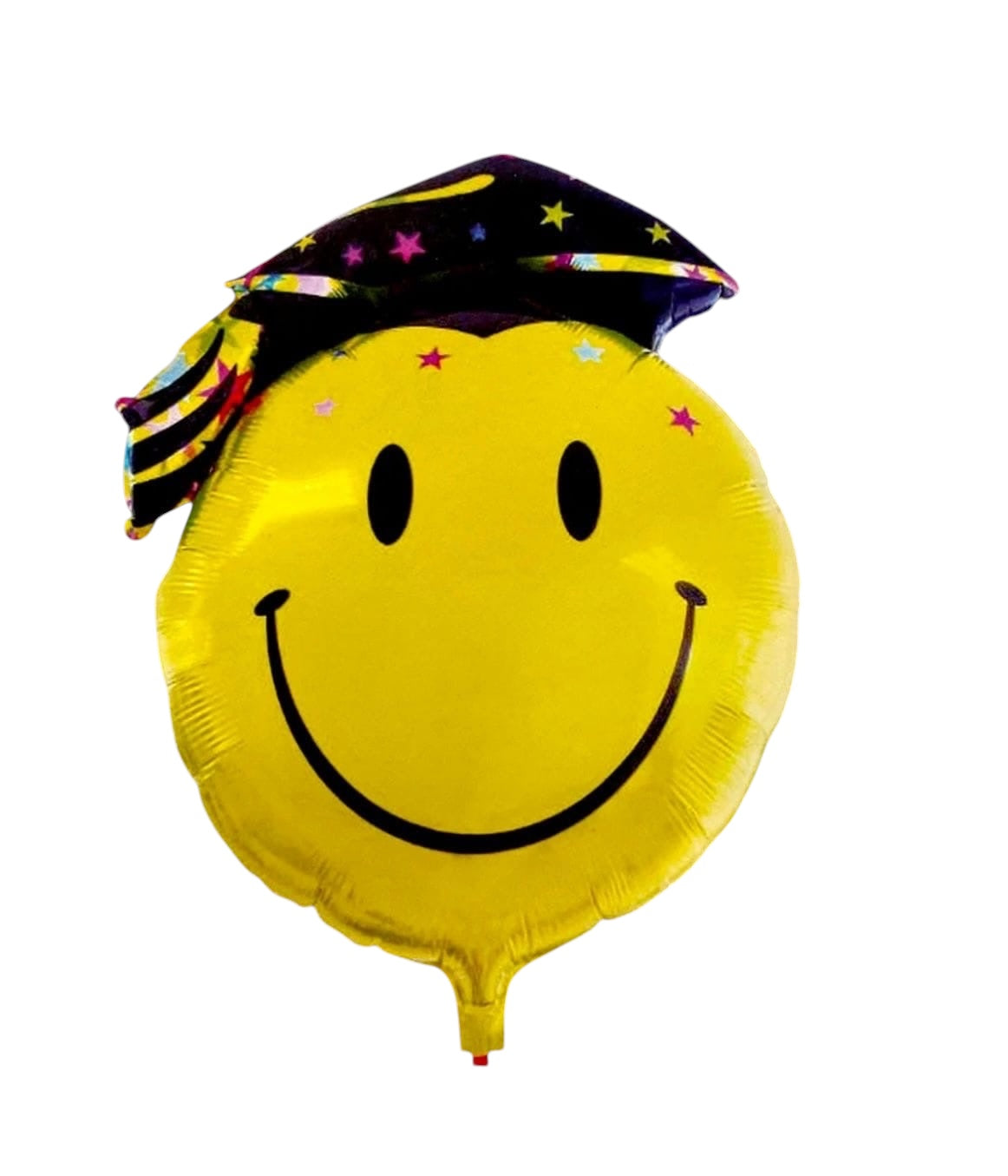 Smiley Graduation Foil Balloon