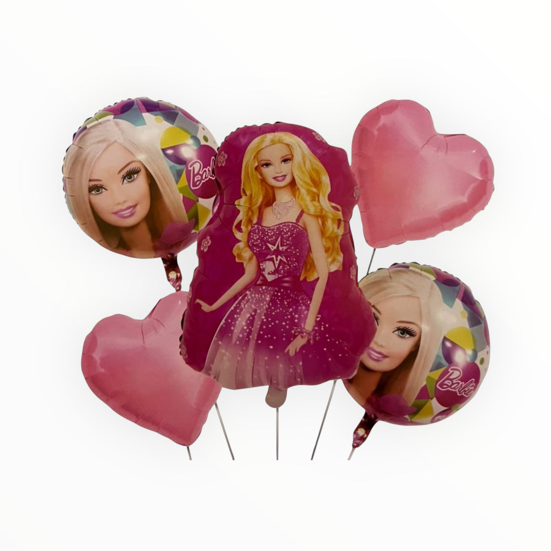 Barbie 5 Piece Theme Foil Balloon