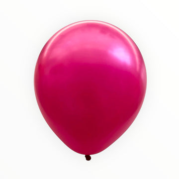 9" Metallic Latex Balloons [1000 pcs pack]-Pink