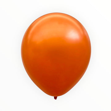 9" Metallic Latex Balloons [1000 pcs pack]-Orange