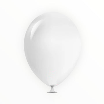 9" Standard Latex Balloons [1000 pcs pack]-White
