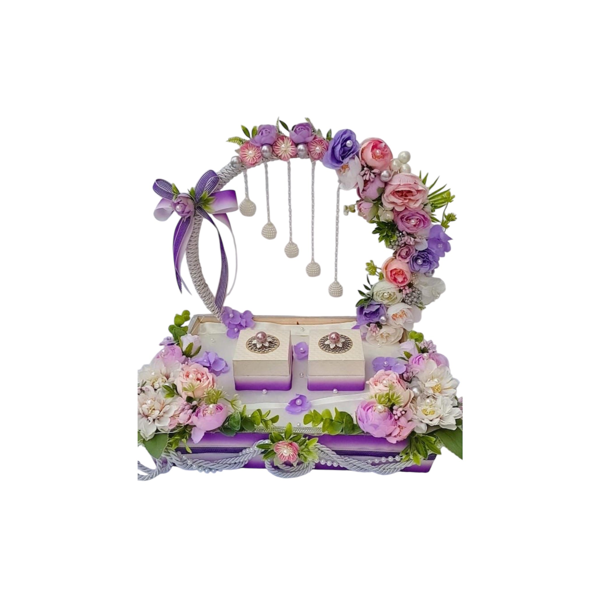 Designer Ring Platters for Engagement &amp; Wedding Ceremonies