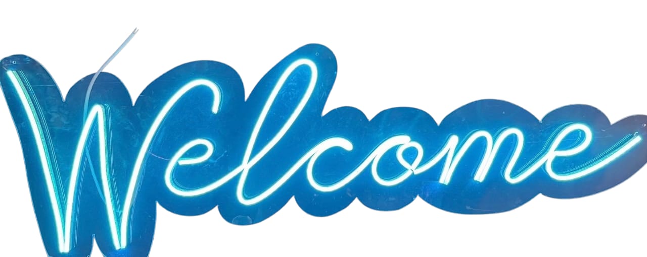 Acrylic Neon Welcome
