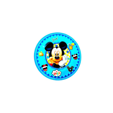 Mickey Mouse Theme Paper Food Plates